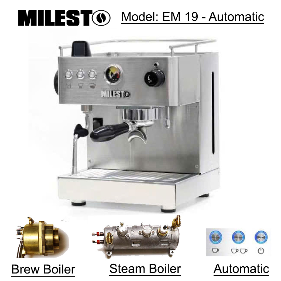 Máy pha cà phê MILESTO  EM 19 - Automatic